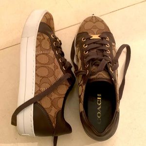 Brown Coach Shoes size 6 1/2